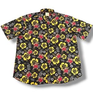 Route One Apparel Maryland‎ Terrapins Shirt Mens 4XL Black Hawaiian Testudo UMD